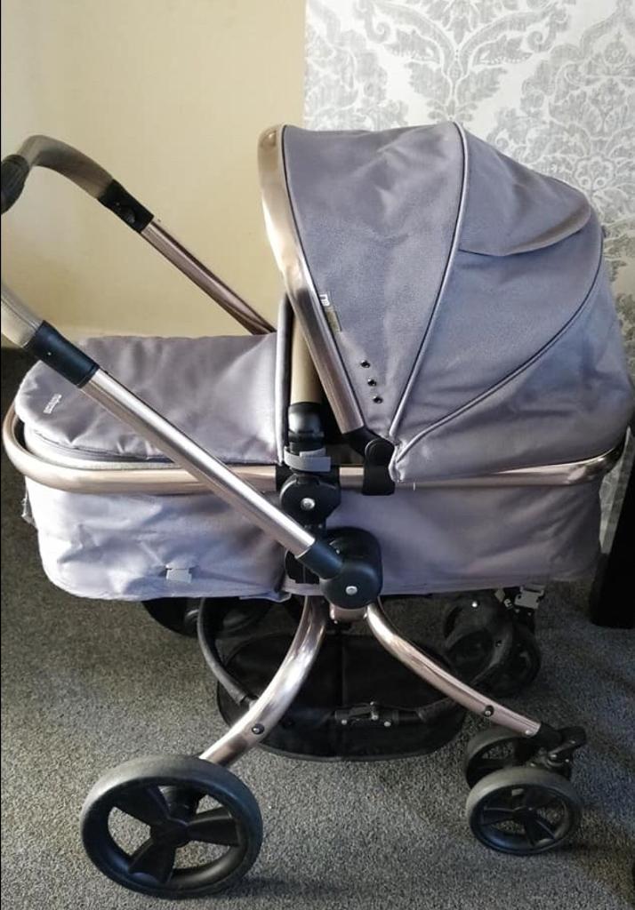 mothercare rose gold pram